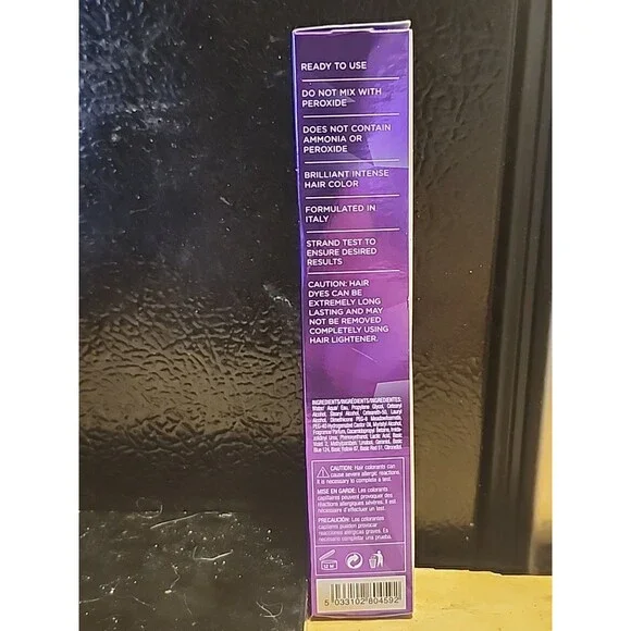 Ion Permanent Brights 2.05oz Semi-Permanent Intensive Shine CremePURPLE - Picture 3 of 5